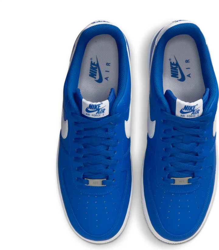 Nike Men's Air Force 1 '0 Shoes in Blue | FJ4146-402 - Image 4