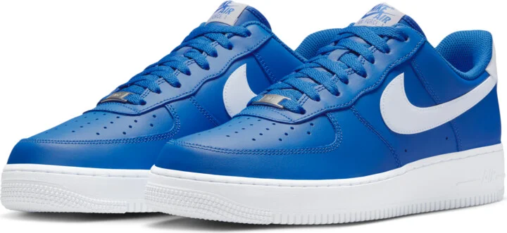 Nike Men's Air Force 1 '0 Shoes in Blue | FJ4146-402 - Image 5