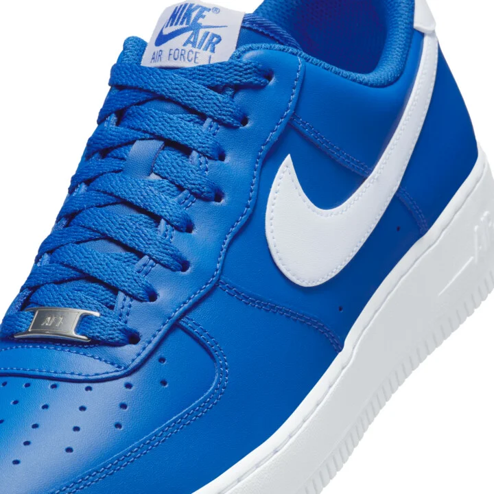 Nike Men's Air Force 1 '0 Shoes in Blue | FJ4146-402 - Image 7