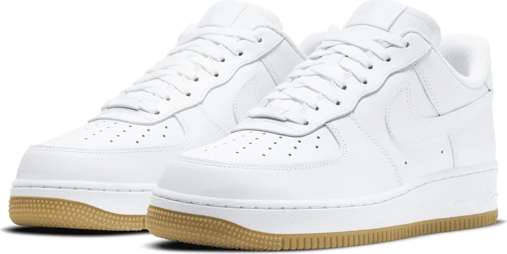 Nike Men's Air Force 1 '0 Shoes in White | DJ2739-100 - Image 5