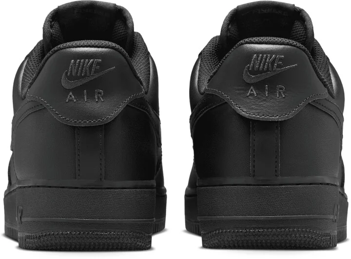 Nike Men's Air Force 1 '07 EasyOn Shoes in Black | FD1146-001 - Image 6