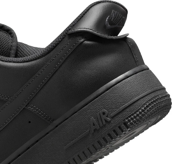 Nike Men's Air Force 1 '07 EasyOn Shoes in Black | FD1146-001 - Image 9