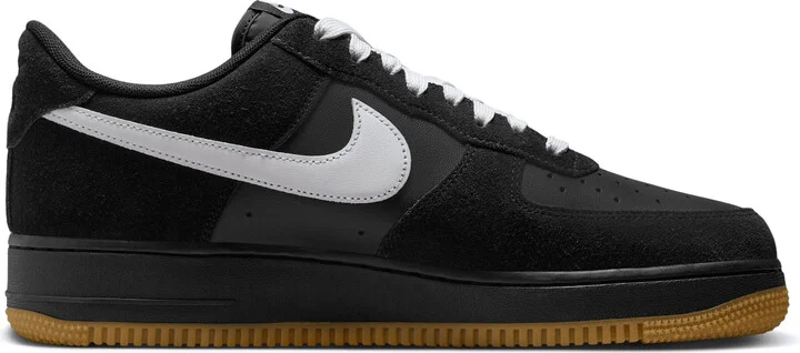 Nike Men's Air Force 1 '07 LV Shoes in Black | IB6388-001 - Image 3