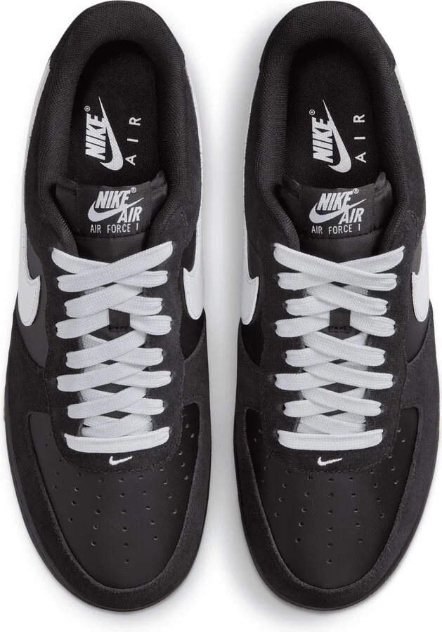 Nike Men's Air Force 1 '07 LV Shoes in Black | IB6388-001 - Image 4