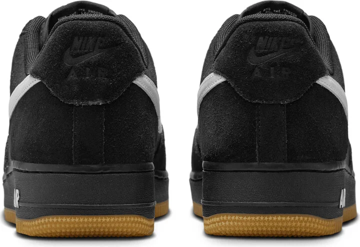 Nike Men's Air Force 1 '07 LV Shoes in Black | IB6388-001 - Image 6