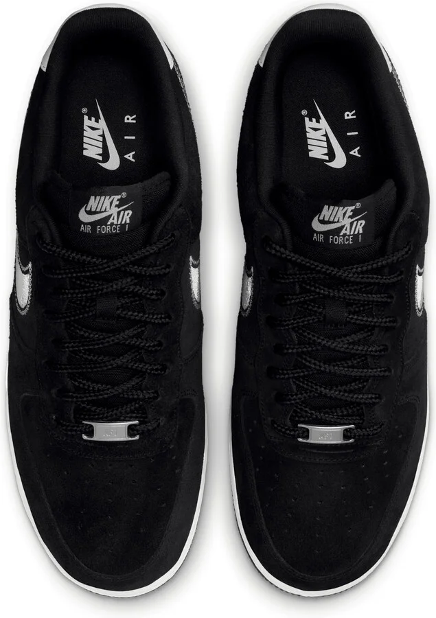 Nike Men's Air Force 1 '07 LV8 Shoes in Black | HJ4465-001 - Image 4