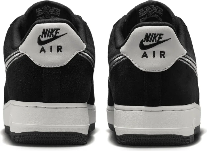 Nike Men's Air Force 1 '07 LV8 Shoes in Black | HJ4465-001 - Image 6
