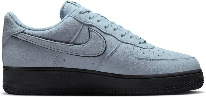 Nike Men's Air Force 1 '07 LV8 Shoes in Blue | HQ1966-400 - Image 3