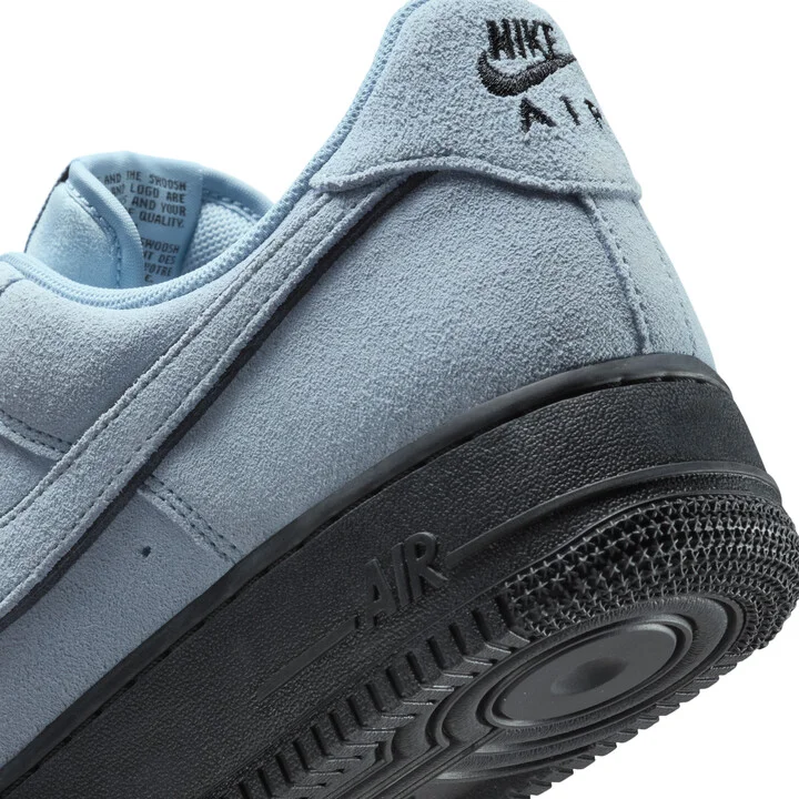 Nike Men's Air Force 1 '07 LV8 Shoes in Blue | HQ1966-400 - Image 8