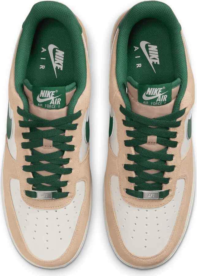 Nike Men's Air Force 1 '07 LV8 Shoes in Brown | FQ8714-203 - Image 4