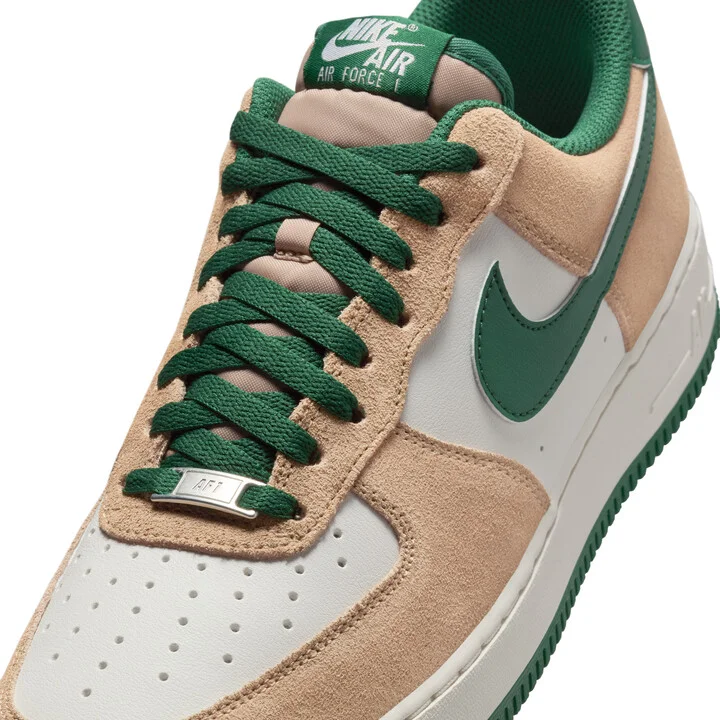 Nike Men's Air Force 1 '07 LV8 Shoes in Brown | FQ8714-203 - Image 7