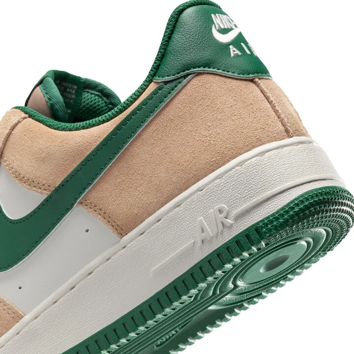 Nike Men's Air Force 1 '07 LV8 Shoes in Brown | FQ8714-203 - Image 8