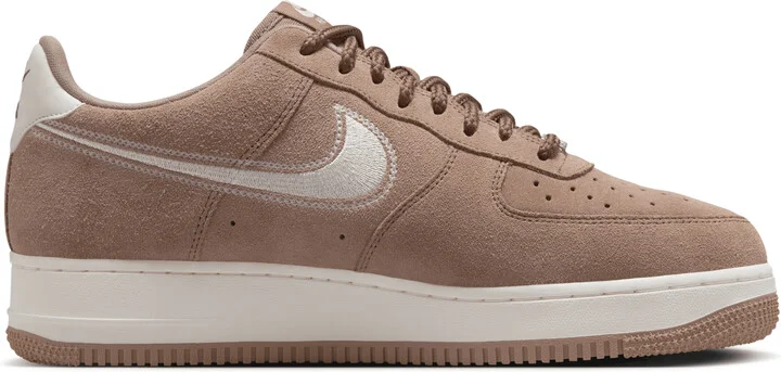 Nike Men's Air Force 1 '07 LV8 Shoes in Brown | HJ4465-200 - Image 3