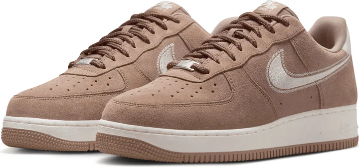 Nike Men's Air Force 1 '07 LV8 Shoes in Brown | HJ4465-200 - Image 5