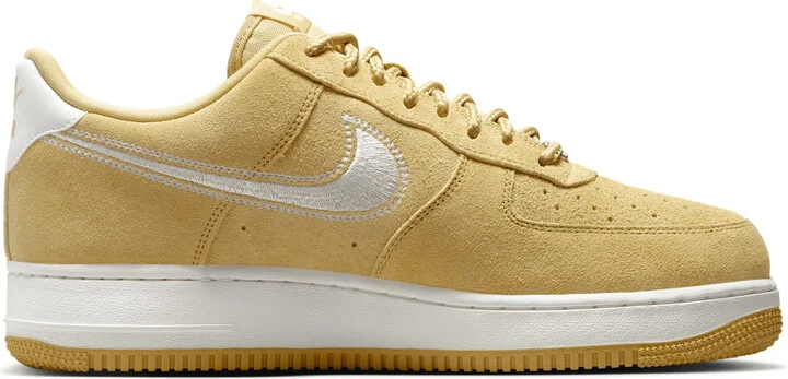 Nike Men's Air Force 1 '07 LV8 Shoes in Brown | HJ4465-700 - Image 3
