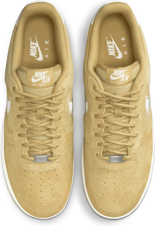 Nike Men's Air Force 1 '07 LV8 Shoes in Brown | HJ4465-700 - Image 4