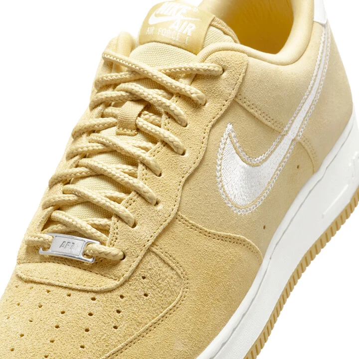 Nike Men's Air Force 1 '07 LV8 Shoes in Brown | HJ4465-700 - Image 7