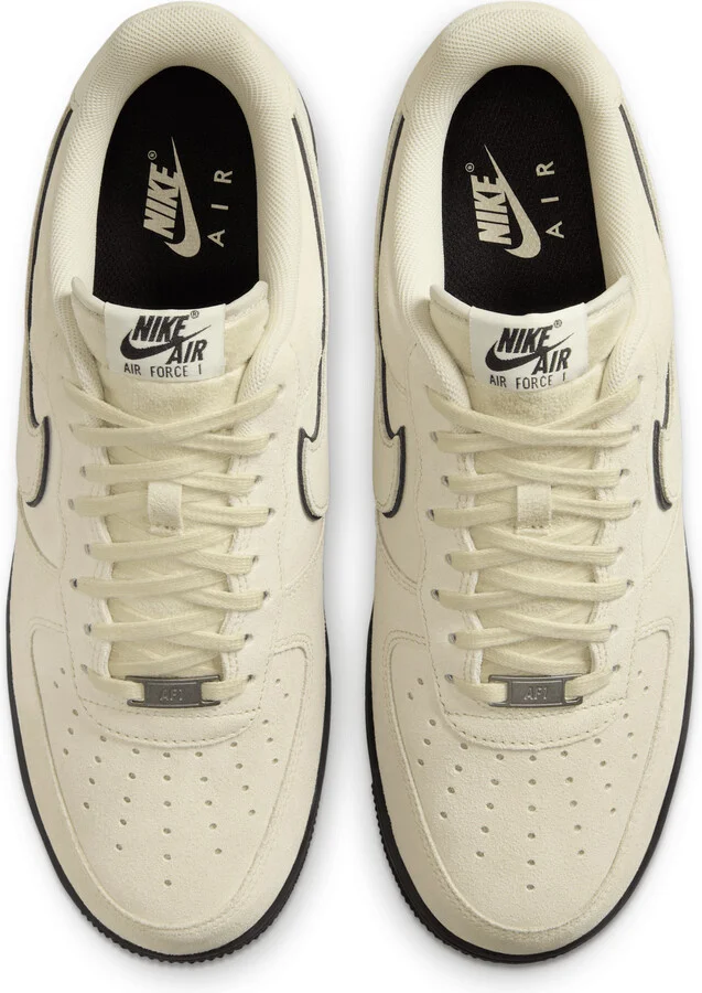 Nike Men's Air Force 1 '07 LV8 Shoes in Brown | HQ1966-200 - Image 4