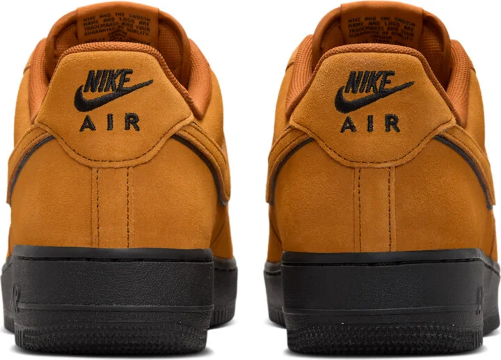 Nike Men's Air Force 1 '07 LV8 Shoes in Brown | HQ1966-700 - Image 6