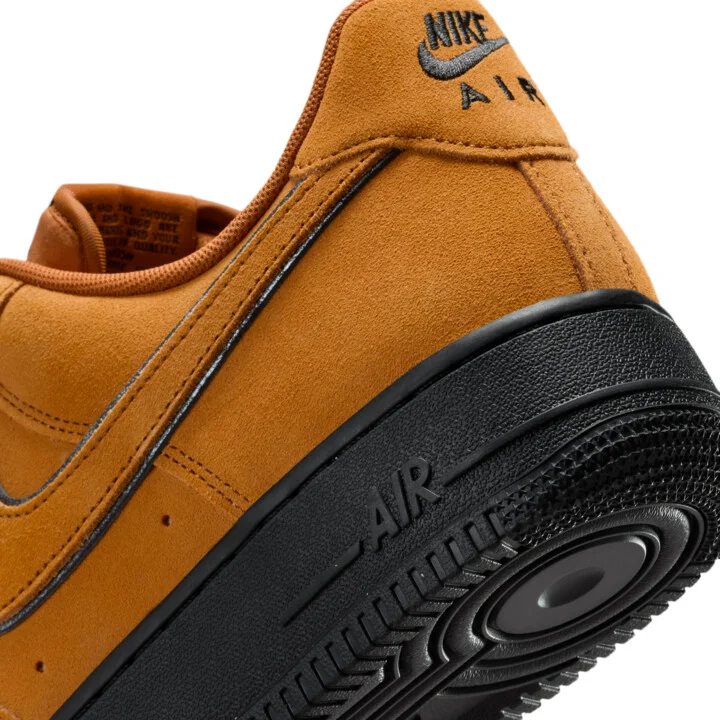 Nike Men's Air Force 1 '07 LV8 Shoes in Brown | HQ1966-700 - Image 8