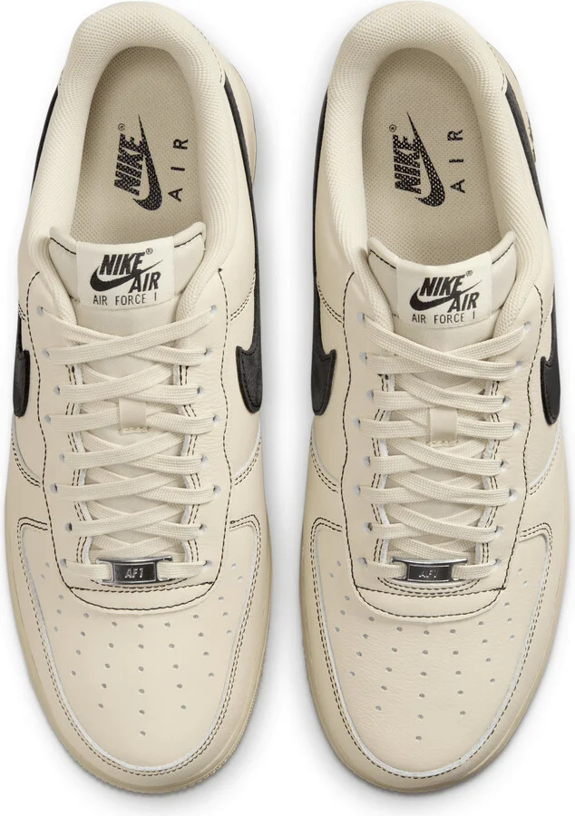 Nike Men's Air Force 1 '07 LV8 Shoes in Brown | HQ2037-200 - Image 4