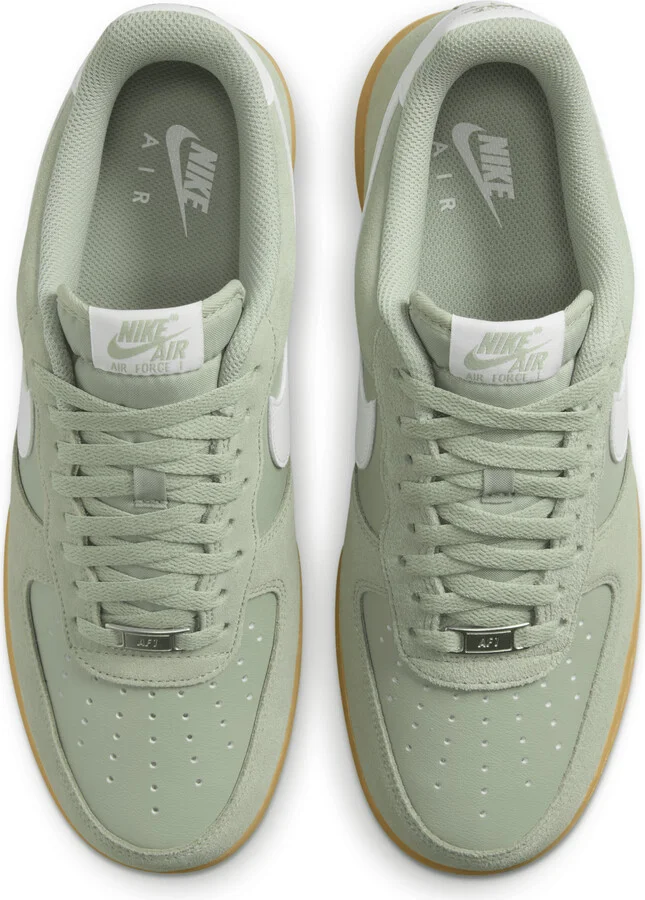 Nike Men's Air Force 1 '07 LV8 Shoes in Green | FQ8714-300 - Image 4