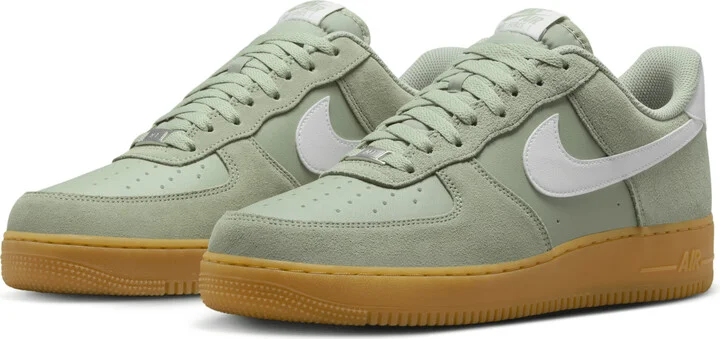 Nike Men's Air Force 1 '07 LV8 Shoes in Green | FQ8714-300 - Image 5