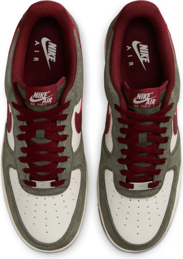 Nike Men's Air Force 1 '07 LV8 Shoes in Green | FQ8714-302 - Image 4