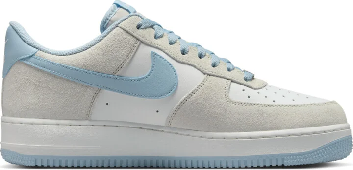 Nike Men's Air Force 1 '07 LV8 Shoes in Grey | FQ8714-005 - Image 3