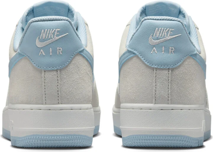 Nike Men's Air Force 1 '07 LV8 Shoes in Grey | FQ8714-005 - Image 6