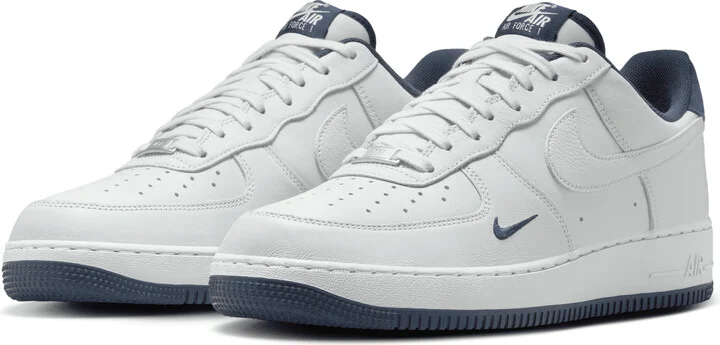 Nike Men's Air Force 1 '07 LV8 Shoes in Grey | HM9483-001 - Image 5
