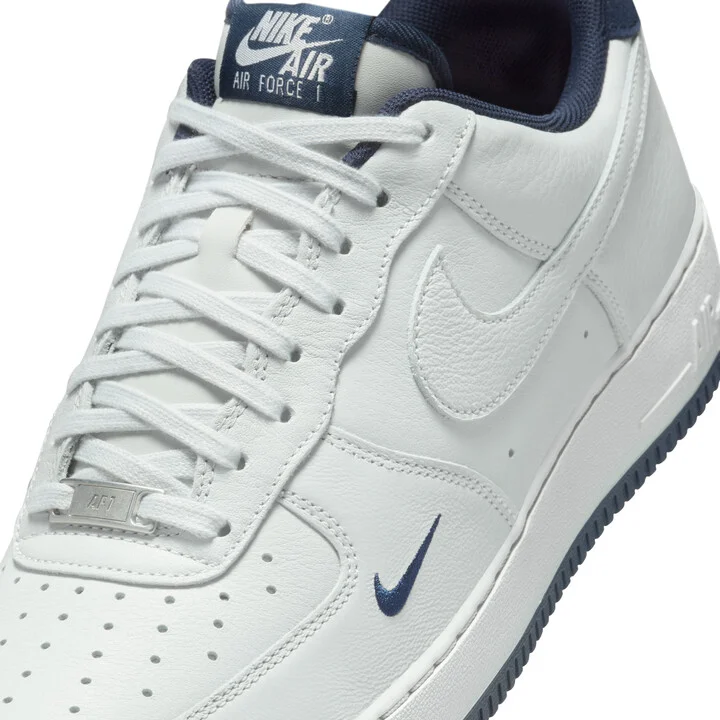 Nike Men's Air Force 1 '07 LV8 Shoes in Grey | HM9483-001 - Image 7