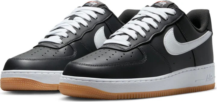 Nike Men's Air Force 1 '07 LV8 Shoes in Grey | II7630-001 - Image 5