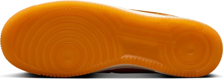 Nike Men's Air Force 1 '07 LV8 Shoes in Orange | HQ3639-720 - Image 2
