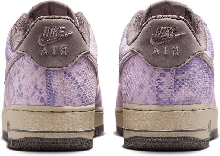 Nike Men's Air Force 1 '07 LV8 Shoes in Purple | HF2898-500 - Image 6