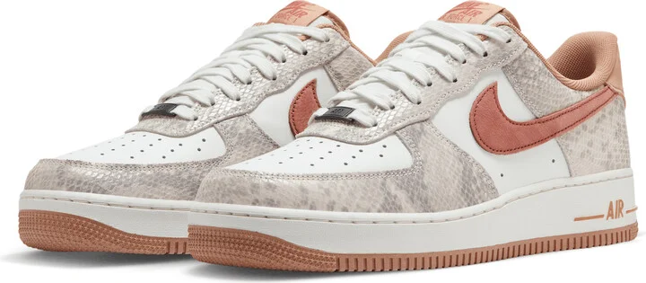 Nike Men's Air Force 1 '07 LV8 Shoes in White | HF2898-100 - Image 5