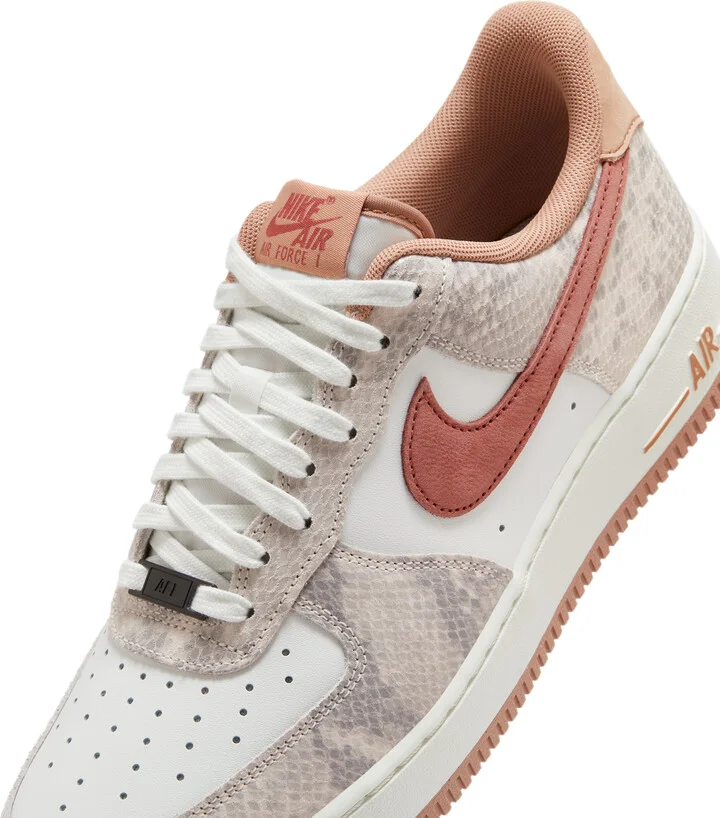 Nike Men's Air Force 1 '07 LV8 Shoes in White | HF2898-100 - Image 7