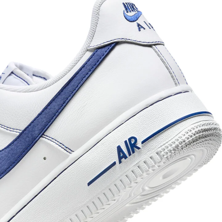 Nike Men's Air Force 1 '07 LV8 Shoes in White | HQ2037-100 - Image 8