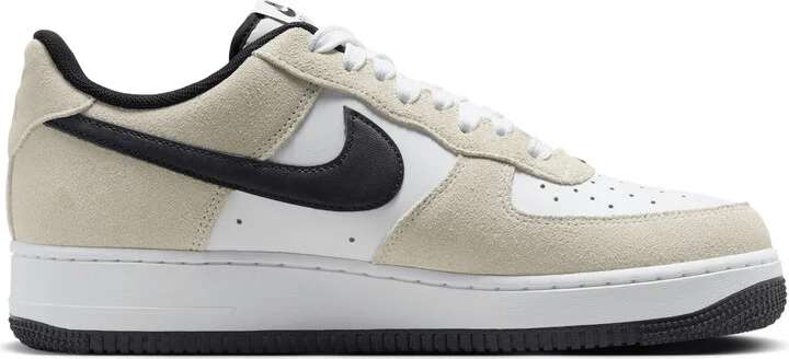 Nike Men's Air Force 1 '07 LV8 Shoes in White | IB6388-100 - Image 3