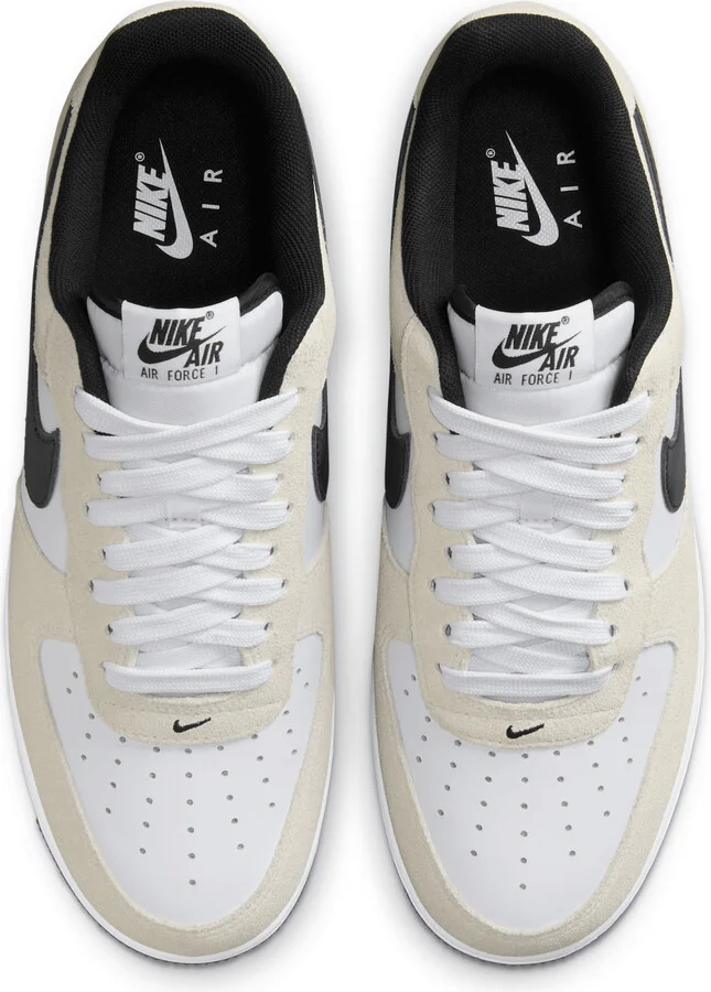 Nike Men's Air Force 1 '07 LV8 Shoes in White | IB6388-100 - Image 4