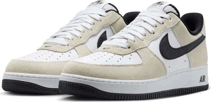 Nike Men's Air Force 1 '07 LV8 Shoes in White | IB6388-100 - Image 5