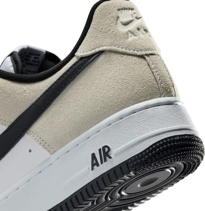 Nike Men's Air Force 1 '07 LV8 Shoes in White | IB6388-100 - Image 8