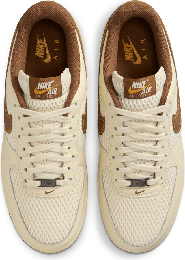 Nike Men's Air Force 1 '07 LV8 Shoes in White | IB7719-113 - Image 4