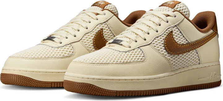 Nike Men's Air Force 1 '07 LV8 Shoes in White | IB7719-113 - Image 5
