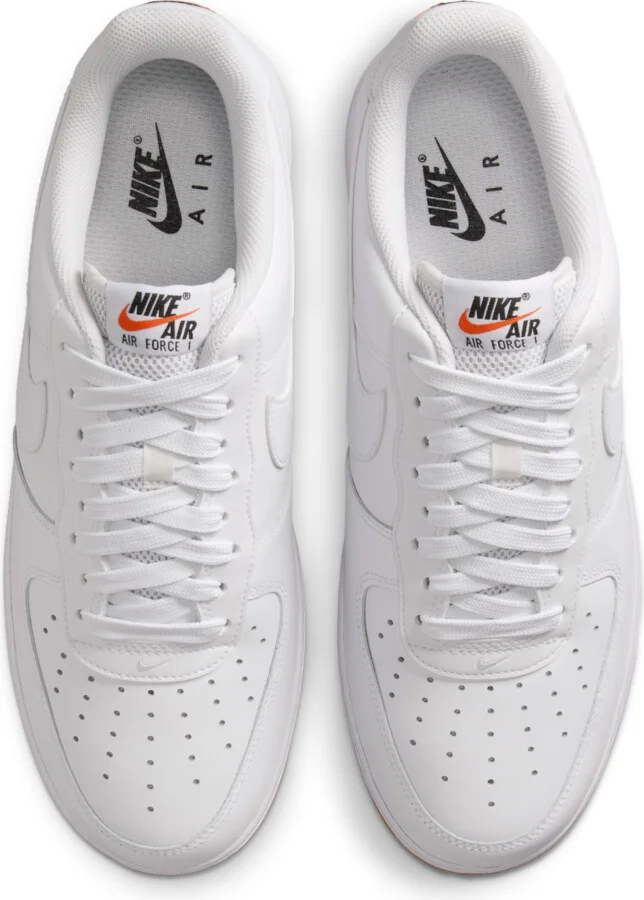 Nike Men's Air Force 1 '07 LV8 Shoes in White | II7630-100 - Image 4
