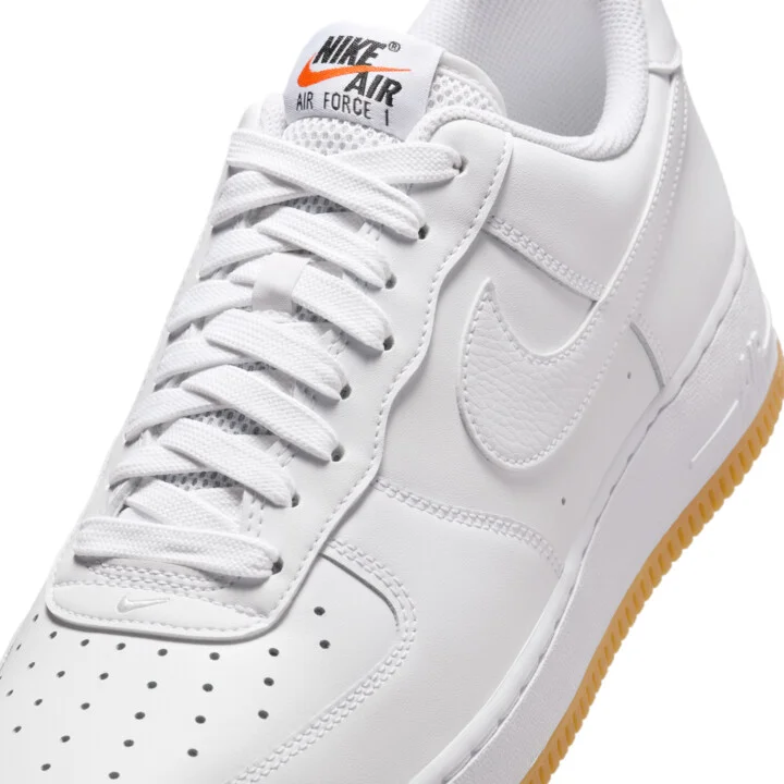 Nike Men's Air Force 1 '07 LV8 Shoes in White | II7630-100 - Image 7