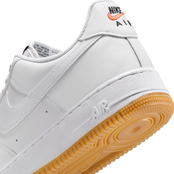 Nike Men's Air Force 1 '07 LV8 Shoes in White | II7630-100 - Image 8