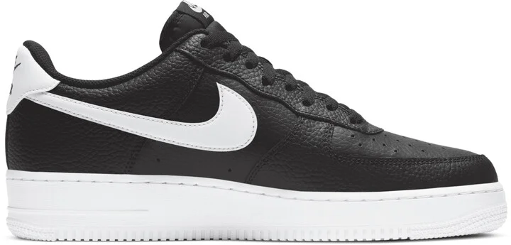 Nike Men's Air Force 1 '07 Shoes in Black | CT2302-002 - Image 4
