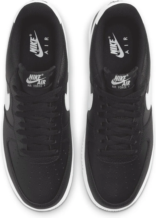 Nike Men's Air Force 1 '07 Shoes in Black | CT2302-002 - Image 5