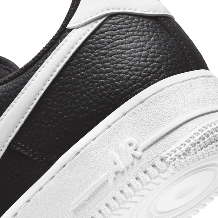 Nike Men's Air Force 1 '07 Shoes in Black | CT2302-002 - Image 9